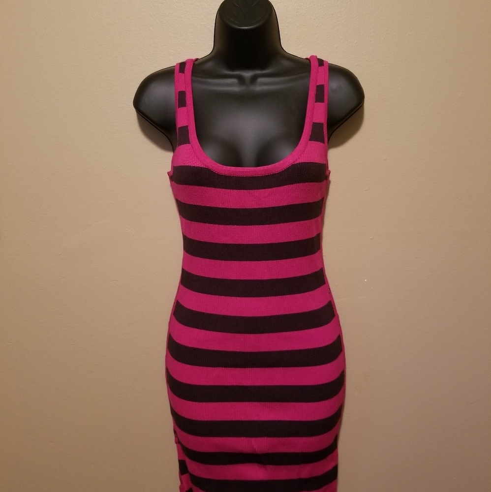 NWT-Knitted Stripped Summer Dress